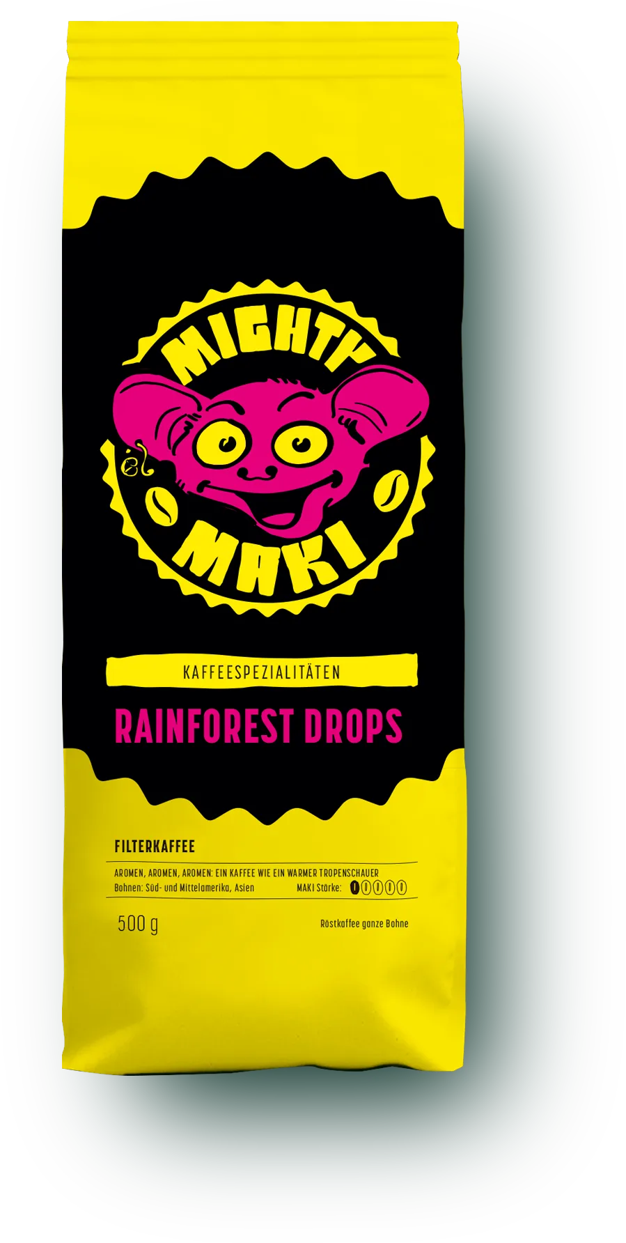 Aumueller-Baeckerei-Muenchen-Mighty-Maki-Kaffee-Rainforest-Drops-Packaging-drop